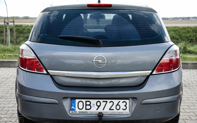 Opel Astra cena 6800 przebieg: 238000, rok produkcji 2007 z Oława małe 106